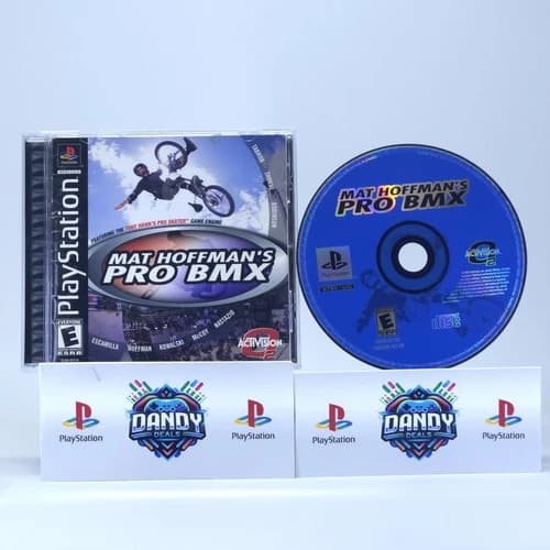 Mat Hoffman's Pro BMX PS1 CIB W/ Manual - PlayStation