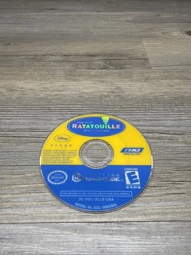 Ratatouille (Nintendo GameCube, 2007) Game Only Tested READ !!!!