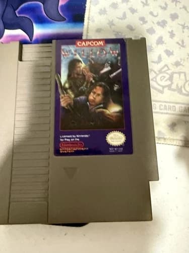 Willow Nintendo NES 1989 Capcom Action RPG Authentic Tested Cartridge Only