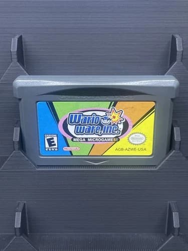 Wario Ware Inc. Mega Microgames for Nintendo Game Boy Advance Cart Only