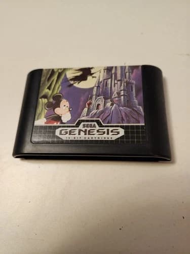 Castle of Illusion Starring Mickey (Sega Genesis, 1990) Game Cartridge Only Work