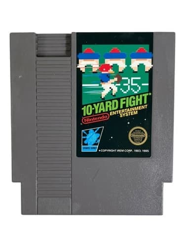 10-Yard Fight Nintendo NES Football Sports Video Game