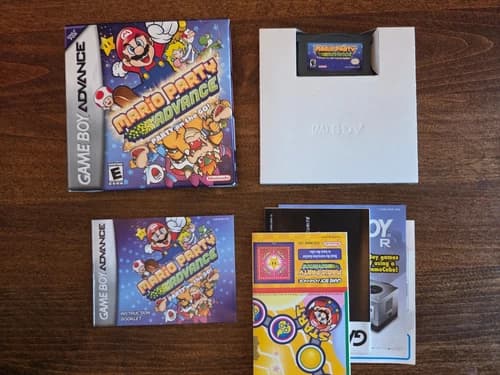 Mario Party Advance (Nintendo Game Boy Advance GBA) CIB Complete (Tested)