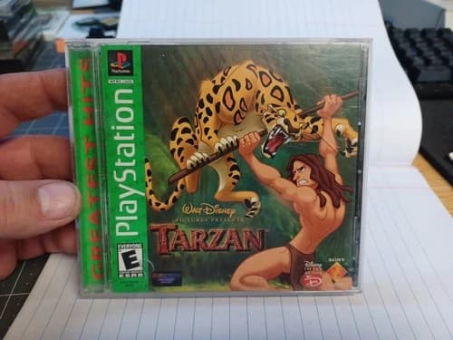 Disney's Tarzan (Sony PlayStation 1, PS1) Complete- CIB- Tested - Greatest Hits