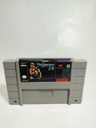 Wolfenstein 3D Super Nintendo Entertainment SNES Authentic (Cart Only) - Tested