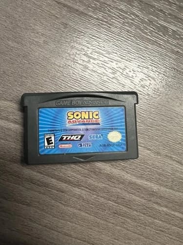 Sonic Advance (Nintendo Game Boy Advance, GBA) – Authentic Tested - Ships Fast