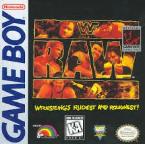 WWF Raw Nintendo Game Boy