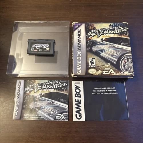 Need for Speed Most Wanted (Nintendo GBA) Complete - Tested - Authentic