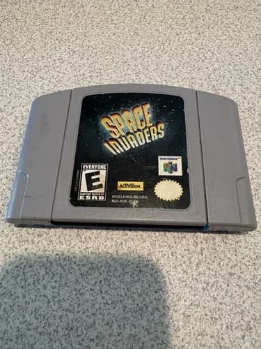 Space Invaders Nintendo 64 N64 Cartridge Only TESTED