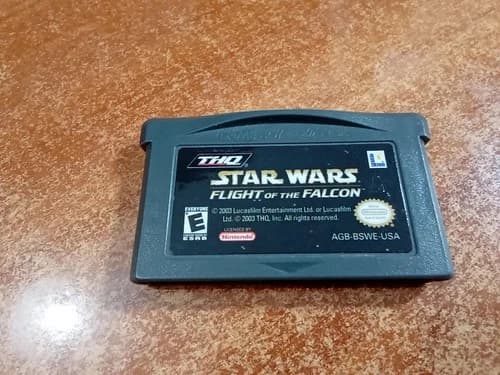 Star Wars-Flight of the Falcon (Nintendo Game Boy Advance GBA) *TESTED*