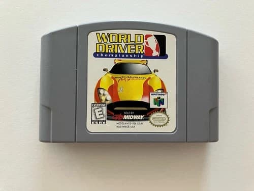 World Driver Championship 1999 Authentic N64, Tested Nintendo 64