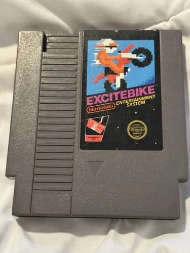 Excitebike (Nintendo Entertainment System, NES) Programmable Series Racing Game