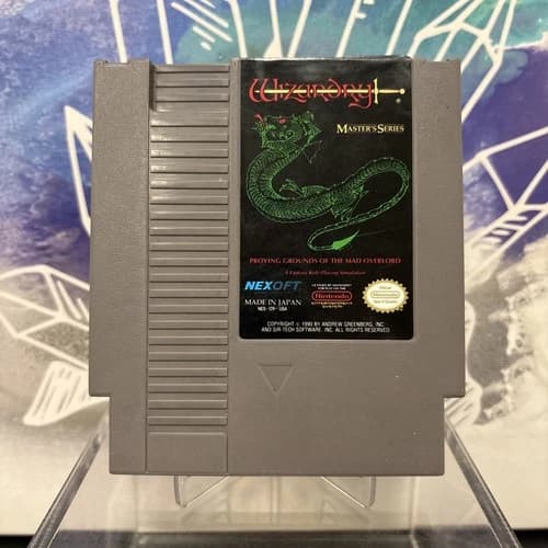 Wizardry Master’s Series - NES - Authentic, Working Cartridge