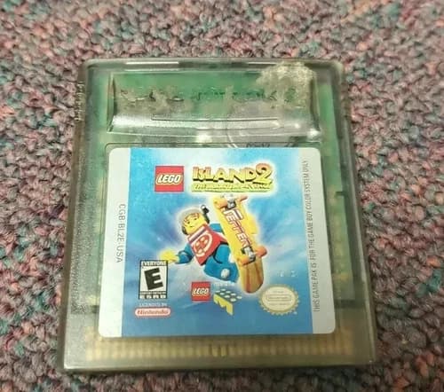 LEGO Island 2 The Brickster's Revenge (Game Boy Color) GBC (Tested & Works Well)