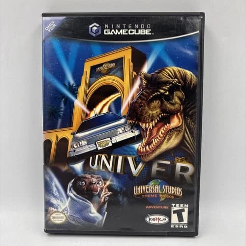 Gamecube - Universal Studios: Theme Park Adventure (Nintendo GameCube) Tested