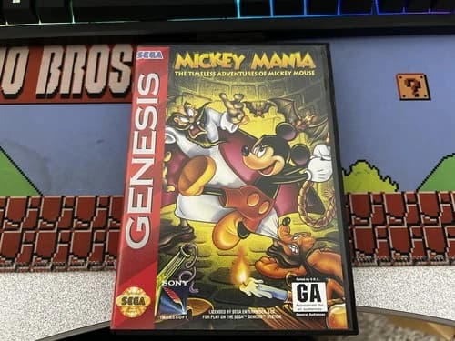 Mickey Mania: The Timeless Adventures of Mickey Mouse - Sega Genesis
