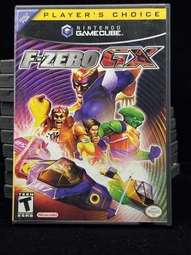 F-Zero GX (Nintendo GameCube, 2003) Video Game Works Well