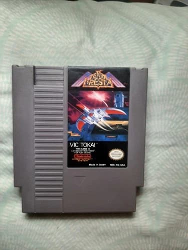 TERRA CRESTA for Nintendo NES - Nice label, tested and works well!