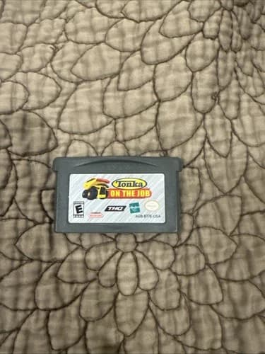 Tonka On the Job (Nintendo Game Boy Advance) GBA Authentic