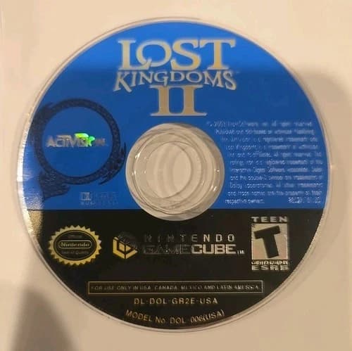 Lost Kingdoms 2 Nintendo GameCube Disc Only Authentic Tested & Works!