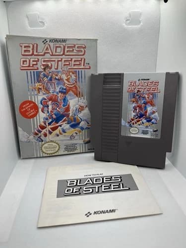 Blades Of Steel (Nintendo NES) Complete in Box CIB