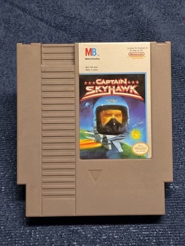 NES CAPTAIN SKYHAWK Nintendo Entertainment System CARTRIDGE