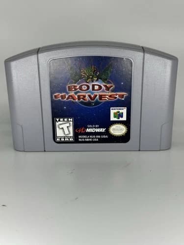 Body Harvest (Nintendo 64, 1998) N64 Cartridge Only See Photos