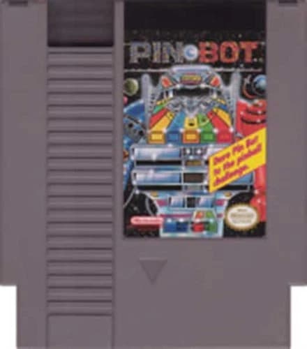 Pin-Bot - NES Nintendo Game Pinbot