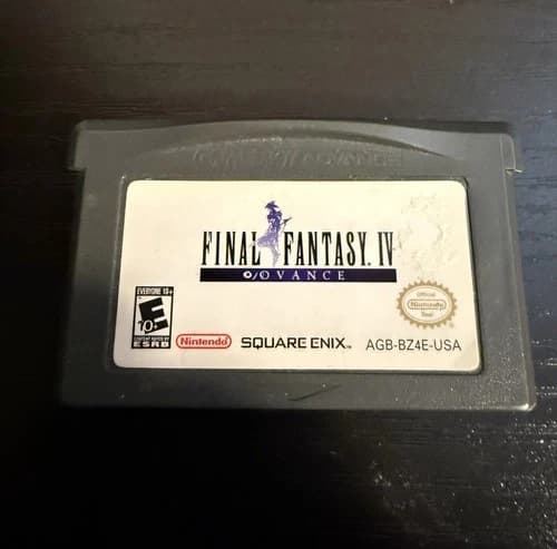 Final Fantasy IV Advance (Nintendo GameBoy Advance, 2005) Cartridge Only