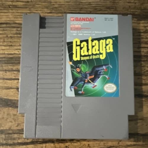 Bandai Galaga: Demons of Death for Nintendo NES Shooter Game