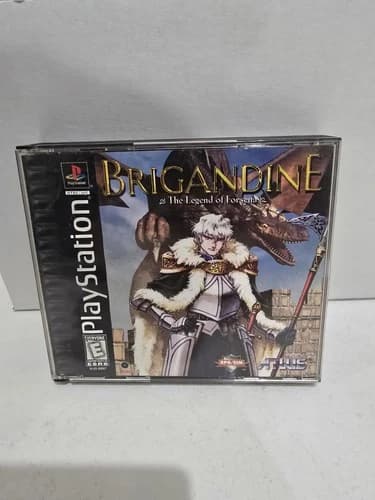 Brigandine: The Legend of Forsena (Sony PlayStation) CIB COMPLETE IN BOX RARE
