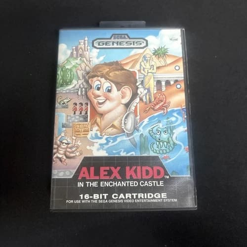 Alex Kidd in the Enchanted Castle (Sega Genesis, 1990) CIB