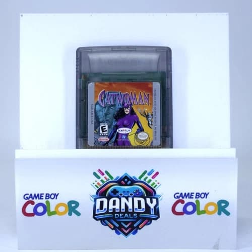 Catwoman GBC Authentic, Tested - GameBoy Color