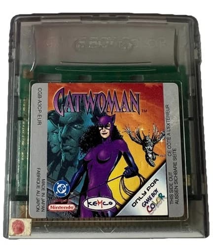 Catwoman (Nintendo Game Boy Color, 1999) Game Only. Tested, Works! Free Shipping
