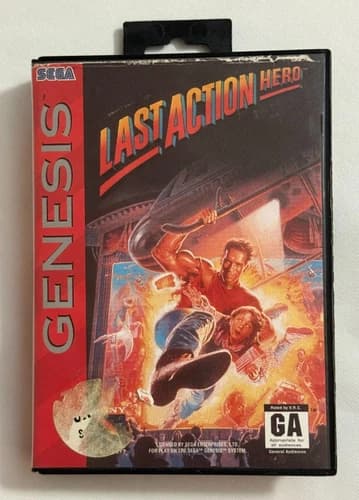Last Action Hero Sega Genesis Complete in Box