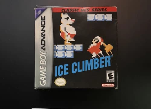 Ice Climber Classic NES Series Nintendo Game Boy Advance CIB Complete in Box GBA