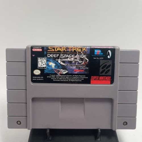 Star Trek Deep Space Nine Super Nintendo SNES