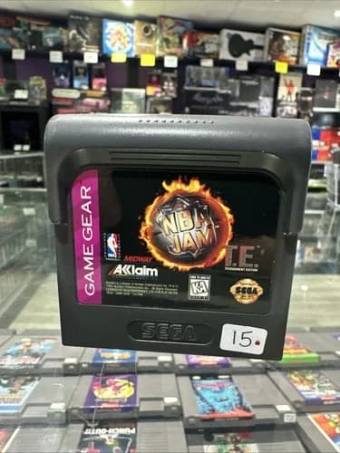 NBA Jam T.E. (Sega Game Gear, 1994) Tournament Edition - Tested!