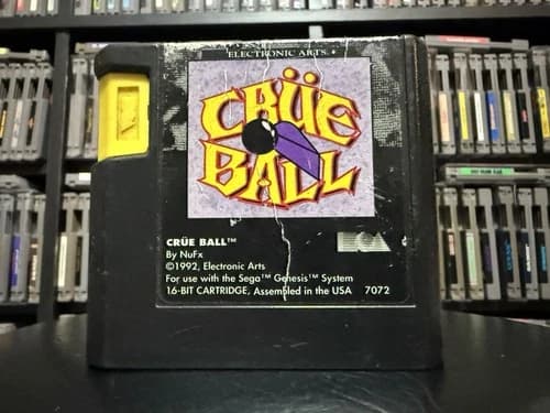 Crüe Ball: Heavy Metal Pinball (Sega Genesis, 1992)