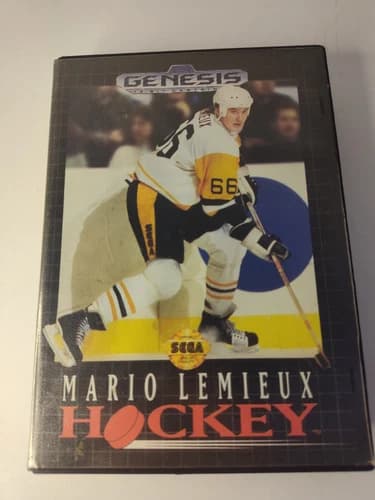 Mario Lemieux Hockey (Sega Genesis, 1991) - CIB Complet