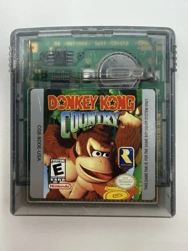 Nintendo Donkey Kong Country Game Boy Color Cart 2000 Release (CGB-BDDE-USA)