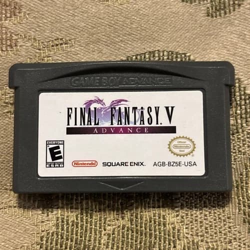 Final Fantasy V 5 Advance (Nintendo Game Boy Advance, 2006) Authentic Nice !!