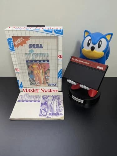 SEGA Master System CALIFORNIA GAMES Retrogame CIB #2