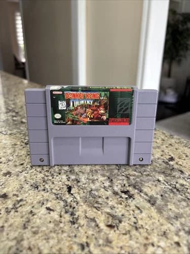 Donkey Kong Country (Super Nintendo, 1992) SNES Cart Only Tested