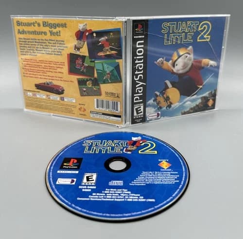Stuart Little 2 (Sony PlayStation 1, 2002) PS1 Complete