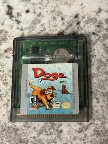Dogz (Nintendo Game Boy Color, 1999) Authentic Tested- GBC