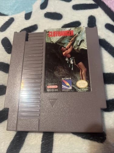 Cliffhanger For Nintendo Entertainment System. Rare Tested Works Authentic