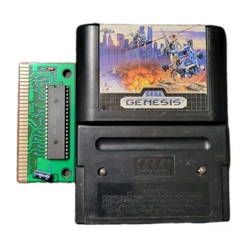 Super Thunder Blade (Sega Genesis, 1989) Tested - Cartridge Only Read
