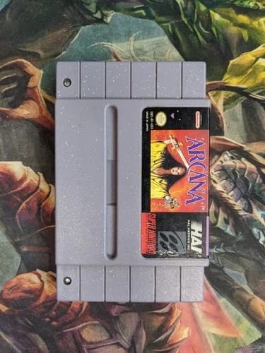 HAL America, Inc. Super Nintendo SNES Arcana NTSC-U/C Game Cartridge