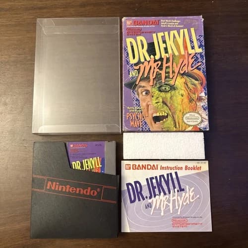Dr. Jekyll and Mr. Hyde (Nintendo NES) Complete - Tested - Authentic